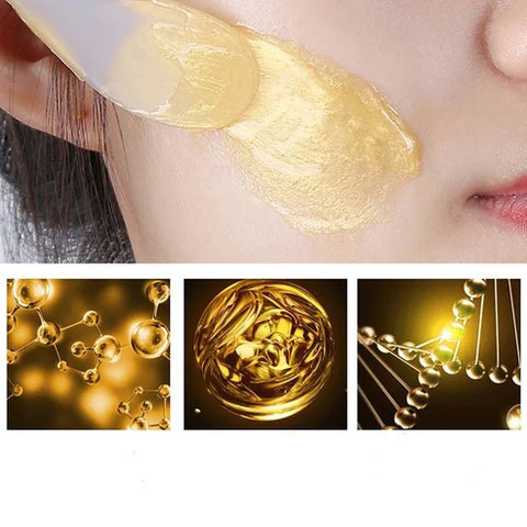 24 k gold mask