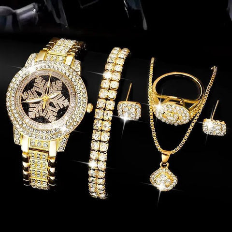 Snowflake Pattern Watch Luxury