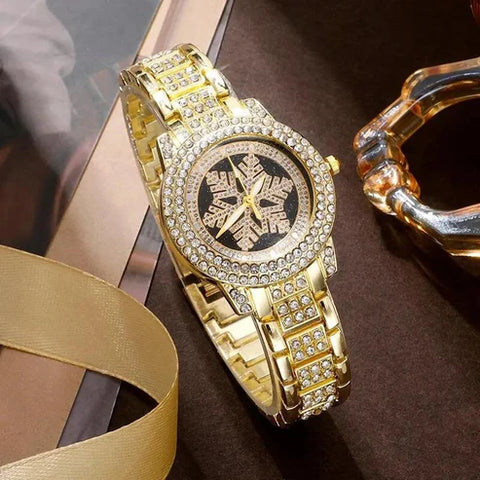 Snowflake Pattern Watch Luxury