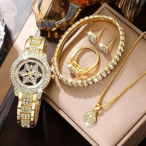 Snowflake Pattern Watch Luxury